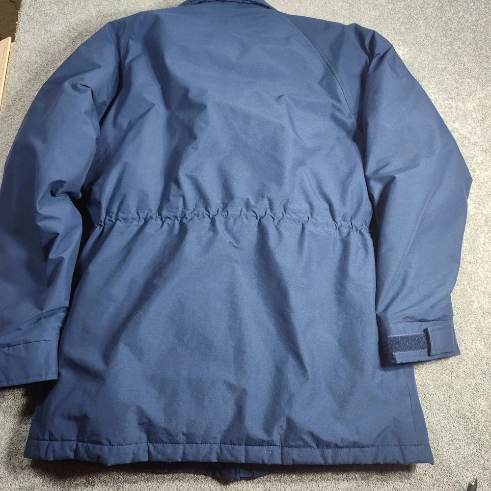 Cabelas Mens Gore Tex Medium‎ Hunting Fishing Winter Jacket Coat Blue Outdoors